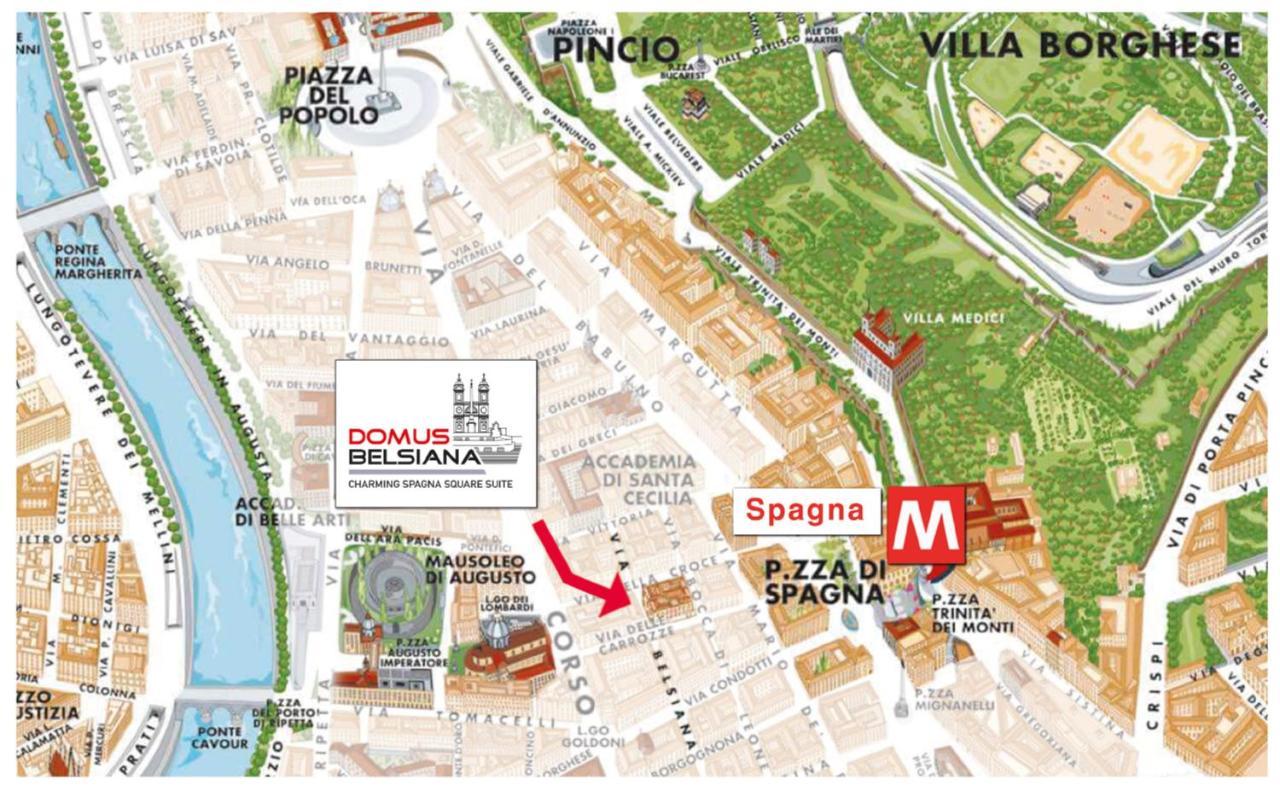Domus Belsiana Apartment Roma Exterior foto